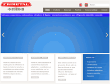 Tablet Screenshot of frimetal.es